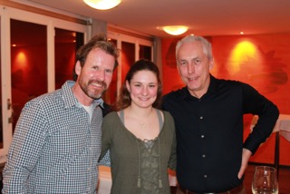 Arthur Mathis (Präsident), Olivia Keiser & Felix Kuhn (Restaurant Platzmühle)