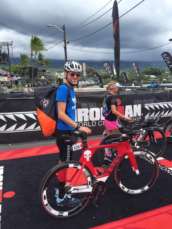 Chris Gerber am Ironman Hawaii
