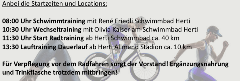 Team Advantage Activ-Day am Sa. 18. Mai 2019