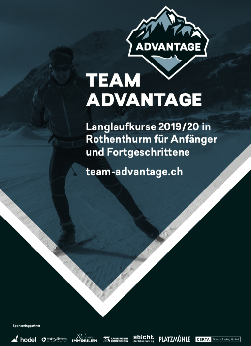 Langlaufkurse für Anfänger und Fortgeschrittene 2019 / 2020