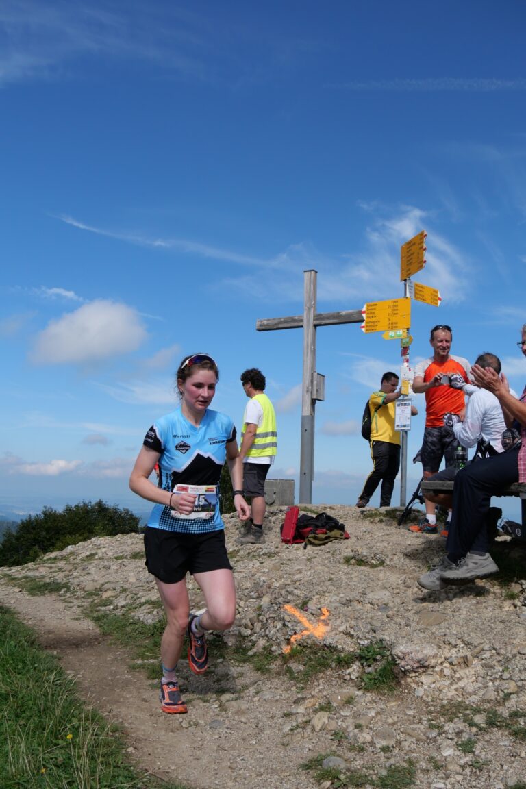 2. Platz für Olivia am Schnebelhorn Panoramatrail